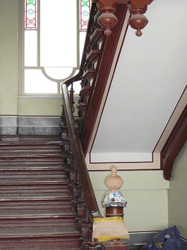 Eisenacher Str. Altbausanierung Treppenhaus