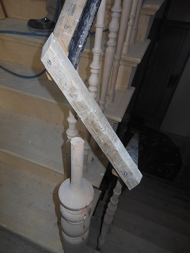 Handlauf Kruemmling vorher