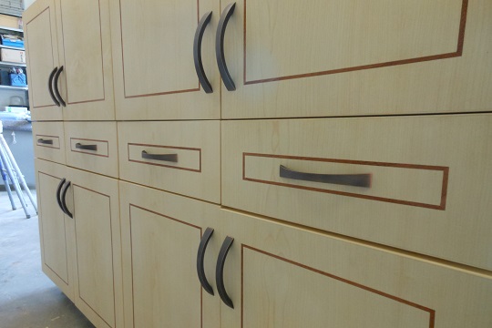 Ahornschrank Detail