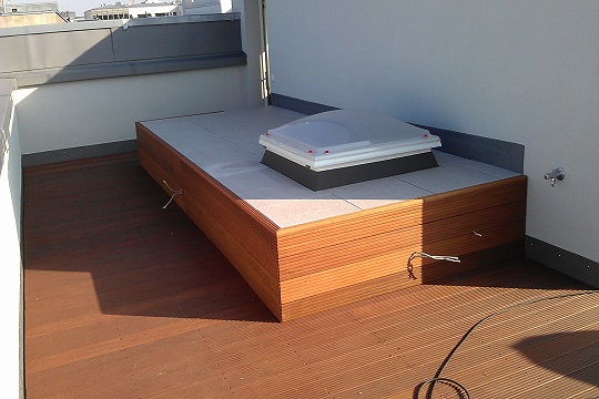 Dachterrassenverkleidung