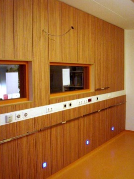 Wandvertaefelung KH Koepenick