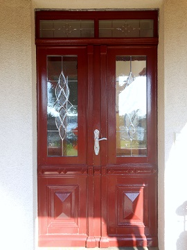 Hauseingangstuer nachher