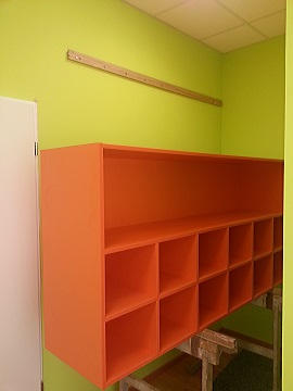 KITA Ruebchen oranges Regal