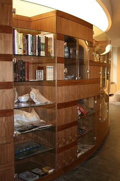 Judaica Glasansicht Detail 2