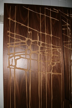 Wandpaneel endbehandelt